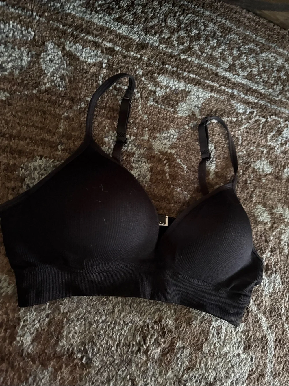 Black Wireless Padded Bralette - Women Intimates